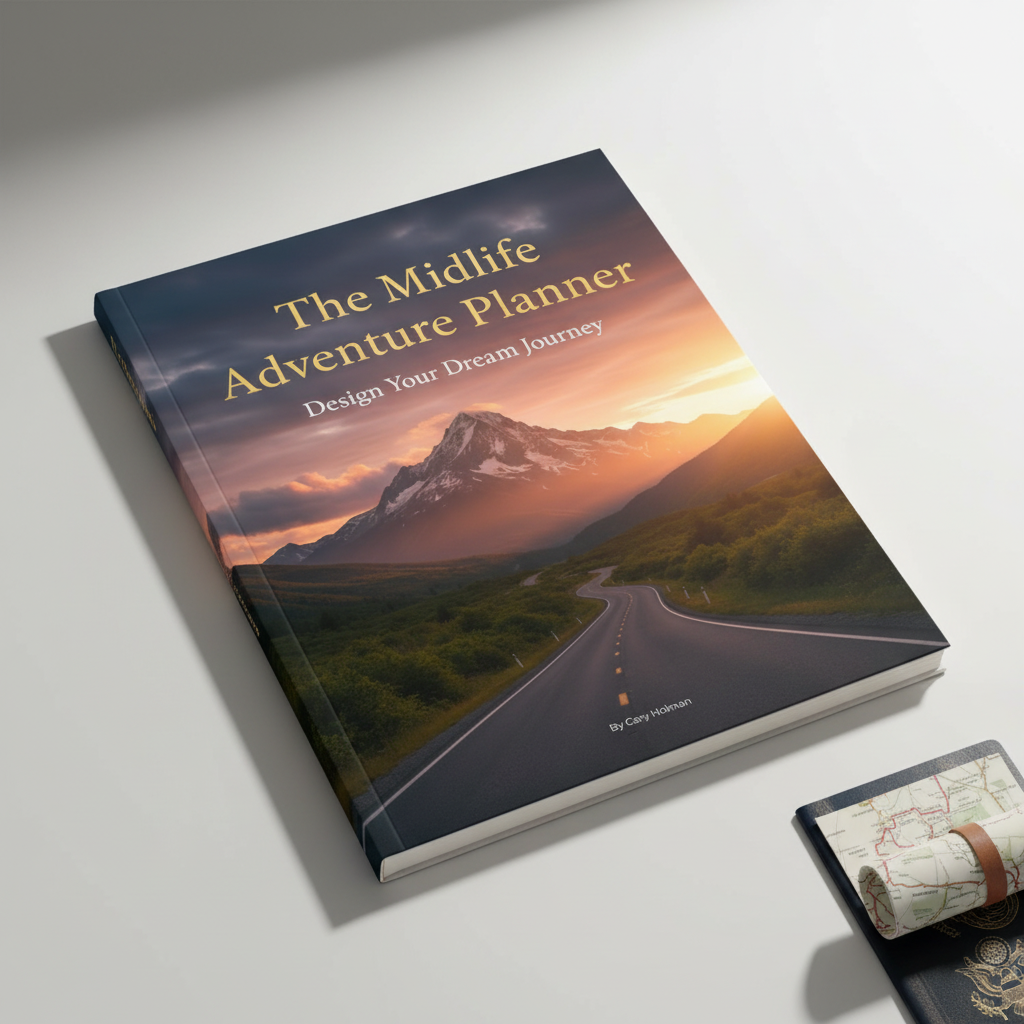 Midlife Adventure Planner - Complete Travel Workbook
